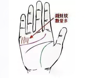 手相钱财纹的含义 手相钱财纹的含义