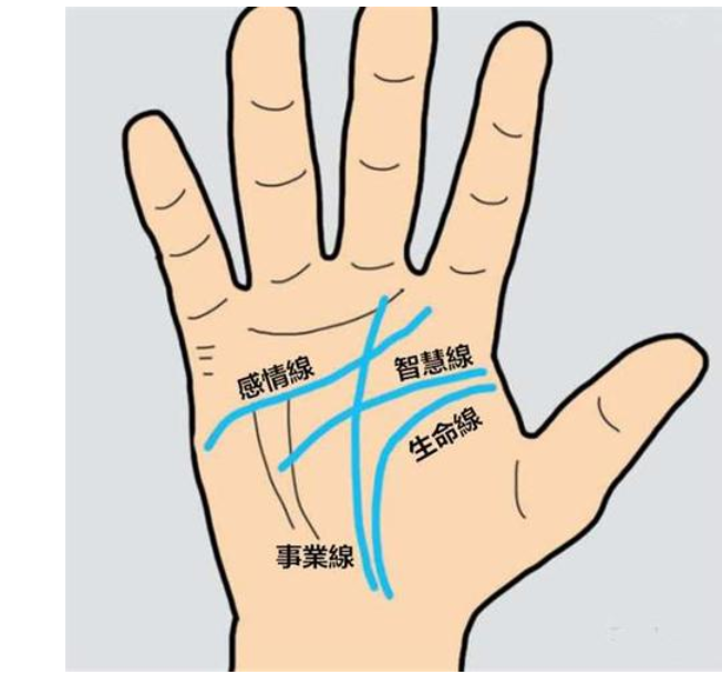智慧线纹路清晰与好坏之分